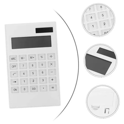 Large Display Durable Solar Calculator with Stand