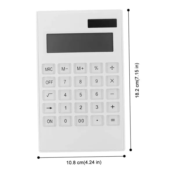 Large Display Durable Solar Calculator with Stand