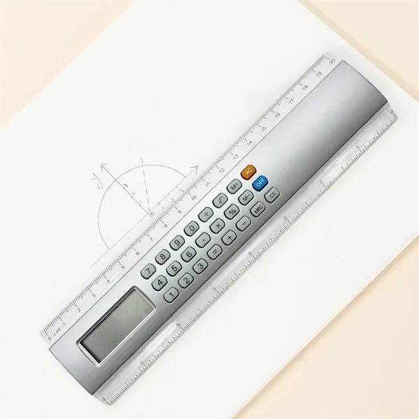 Extended Multifunctional Durable Anti-fall Calculator Ruler