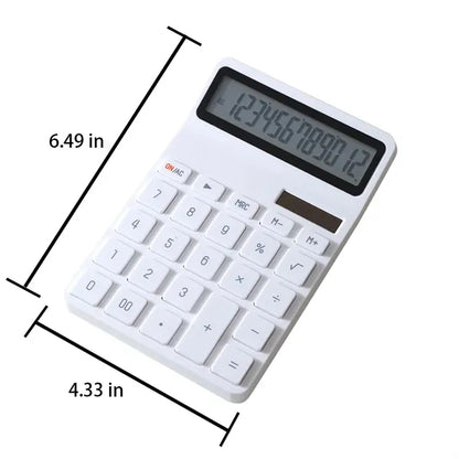 Large Display Solar Cell Durable And Drop-proof Calculator