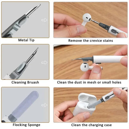 Multifunctional All-In-One Efficient Cleaning Brush Set