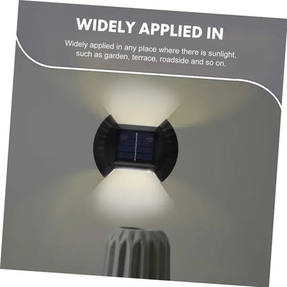 ABS Solar Energy Environmental Atmosphere Wall Light Outdoor