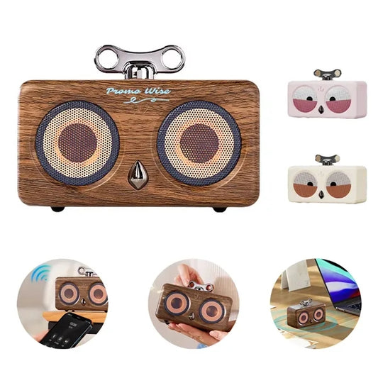 Battery Life High Quality Owl Bluetooth Speaker