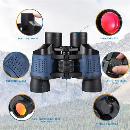 Connectable To A Mobile Phone Ultra-Clear Binoculars