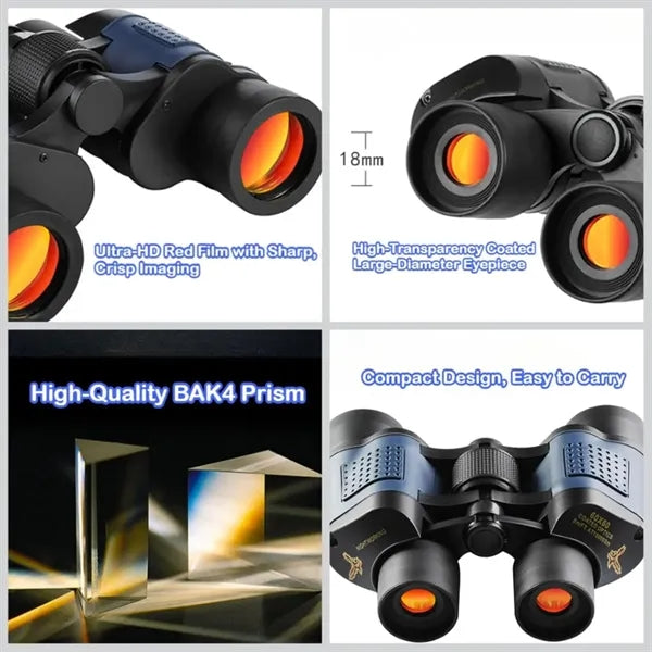 Connectable To A Mobile Phone Ultra-Clear Binoculars