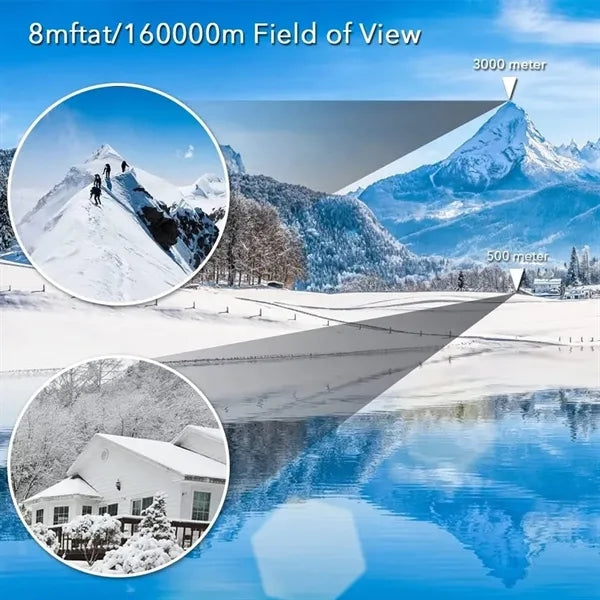 Connectable To A Mobile Phone Ultra-Clear Binoculars
