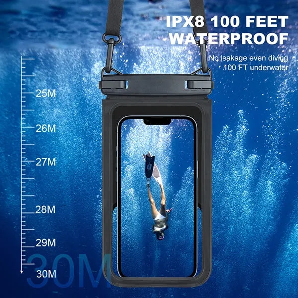 Waterproof IPX8 Dual Capacity Mobile Phone Bag