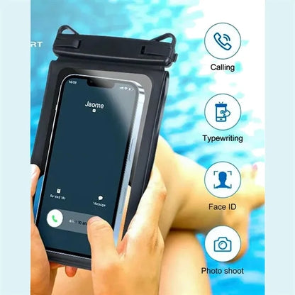Waterproof IPX8 Dual Capacity Mobile Phone Bag