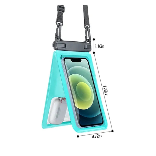 Waterproof IPX8 Dual Capacity Mobile Phone Bag