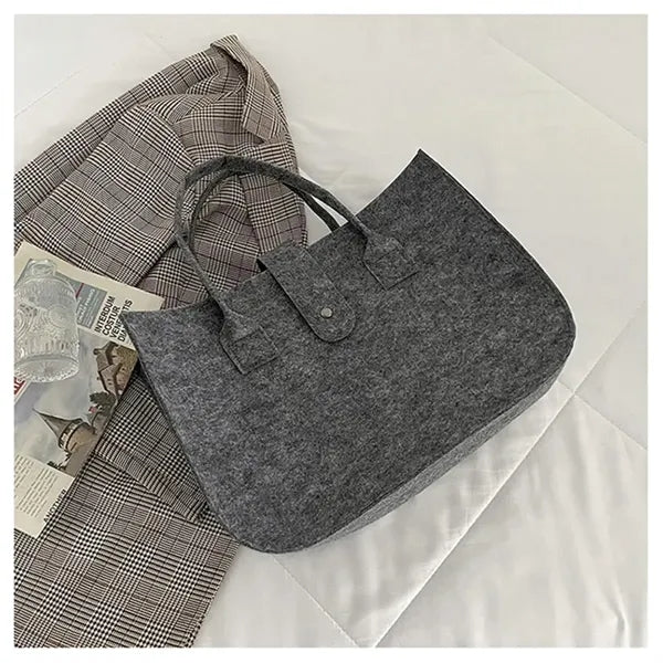 Large Capacity Felt Durable Shopping Storage Bag