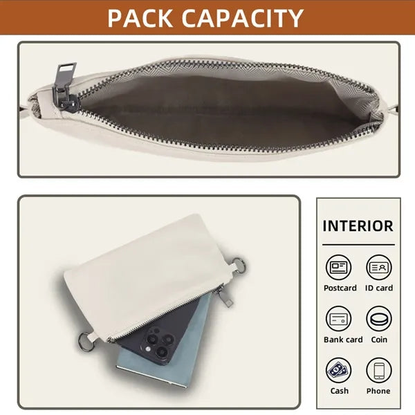 Multifunctional Canvas Crossbody Sling Bag