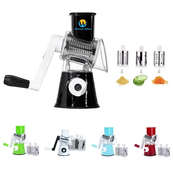 Multifunctional Hand-Cranked Roller Vegetable Cutter
