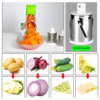 Multifunctional Hand-Cranked Roller Vegetable Cutter