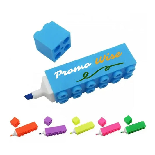 Creative Building Block Fluorescent Pen Watercolor Marker