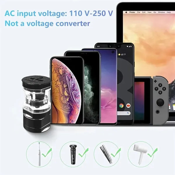 3 in 1  High Temperature Resistant Global Converter