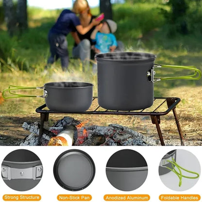 Outdoor Portable Camping Cookware Set