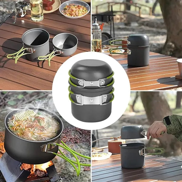 Outdoor Portable Camping Cookware Set