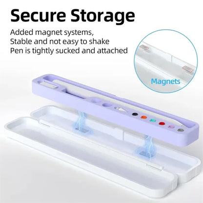 Shock-Absorbing Capacitive Anti-Drop Stylus Pen Case