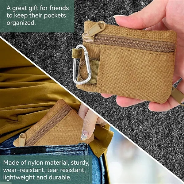 Outdoor Tactical Wallet Waist Coin Pouch Bag Purse