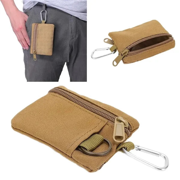 Outdoor Tactical Wallet Waist Coin Pouch Bag Purse