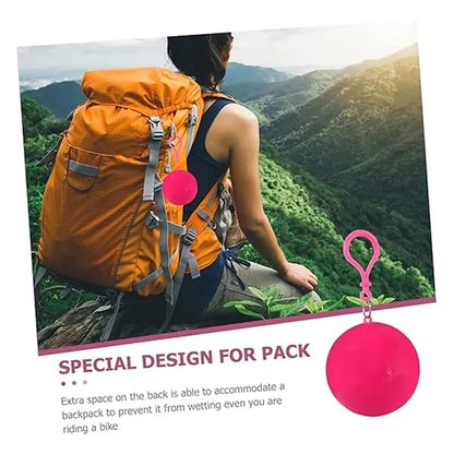 Disposable Compression Spherical Raincoat Ball