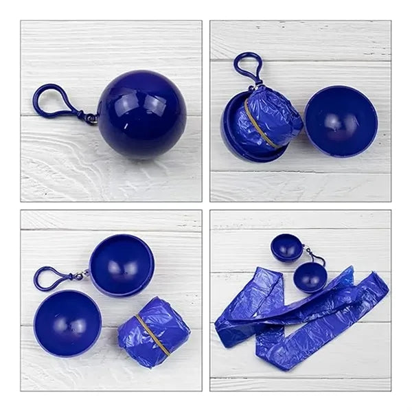 Disposable Compression Spherical Raincoat Ball