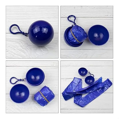 Disposable Compression Spherical Raincoat Ball