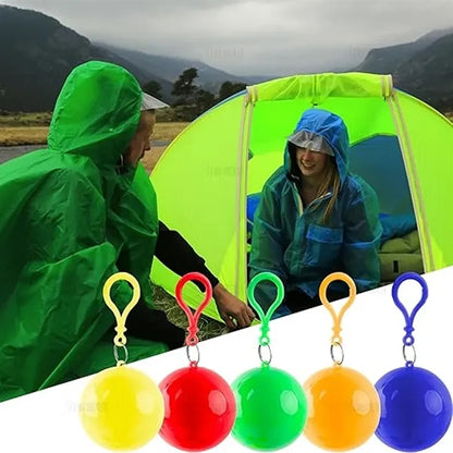 Disposable Compression Spherical Raincoat Ball