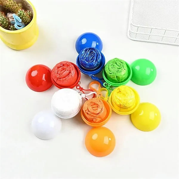 Disposable Compression Spherical Raincoat Ball