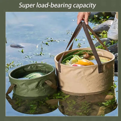 10L Multifunctional Handheld Outdoor Large Capacity Bucket