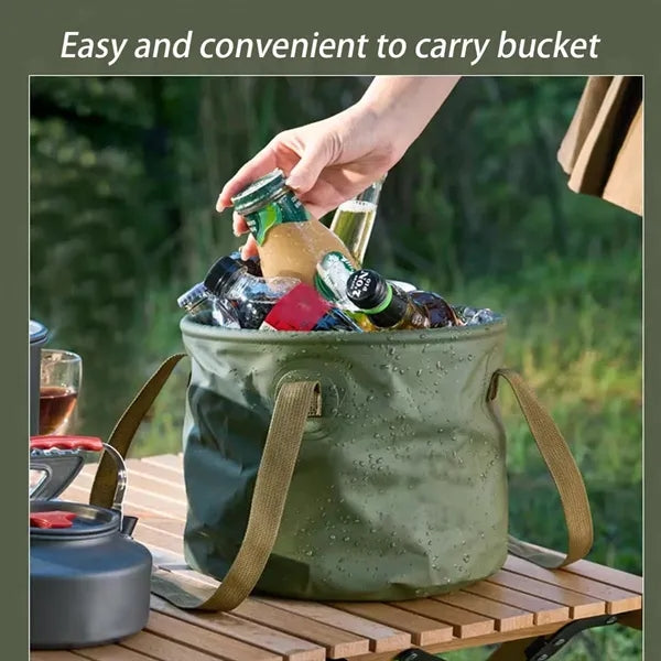 10L Multifunctional Handheld Outdoor Large Capacity Bucket