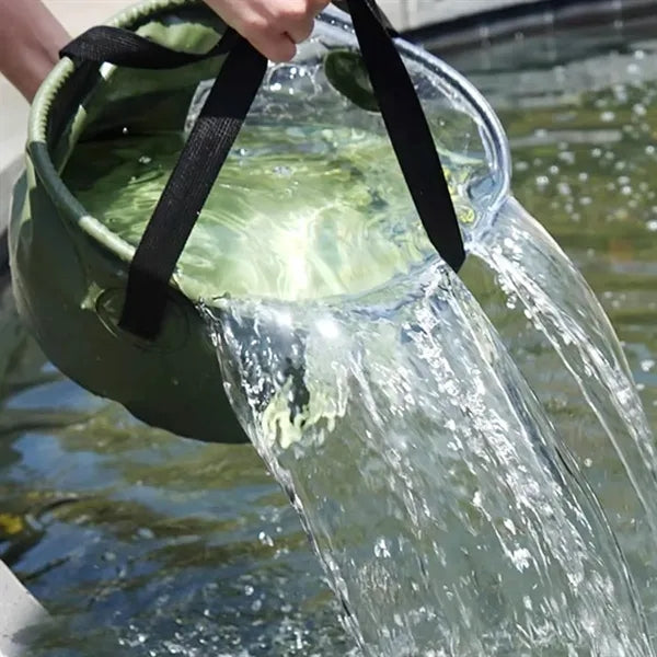 10L Multifunctional Handheld Outdoor Large Capacity Bucket