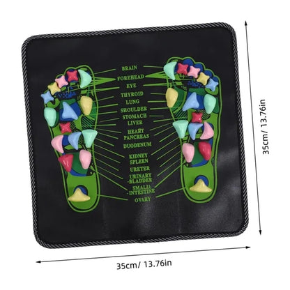 Colorful Convenient Cobblestone Foot Massage Mat