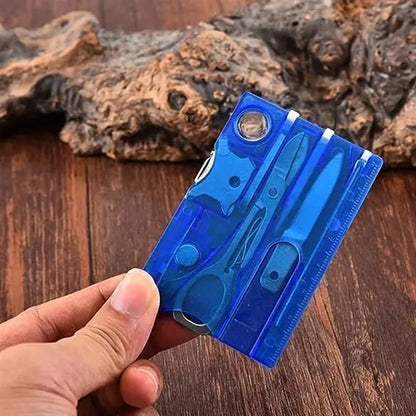Simple Multifunctional Stainless Steel Combination Tool Card