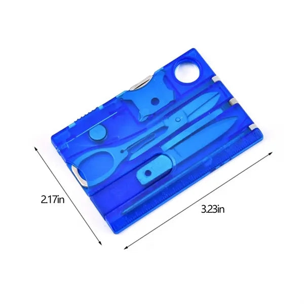 Simple Multifunctional Stainless Steel Combination Tool Card