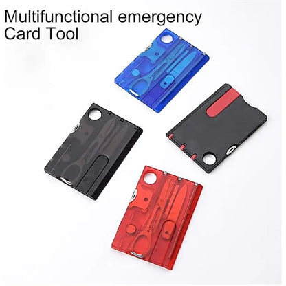 Simple Multifunctional Stainless Steel Combination Tool Card