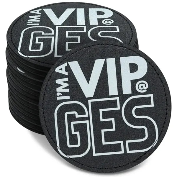 Custom Leather Coasters