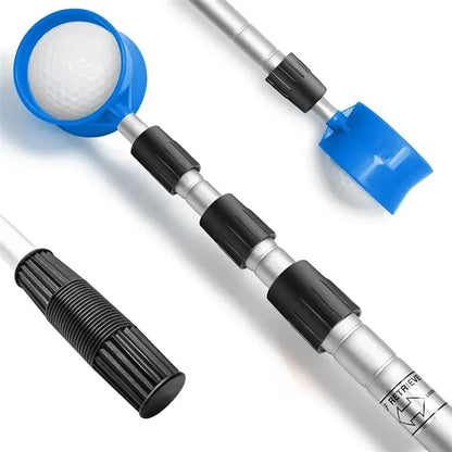 Telescopic Golf Ball Retriever with Spring Release
