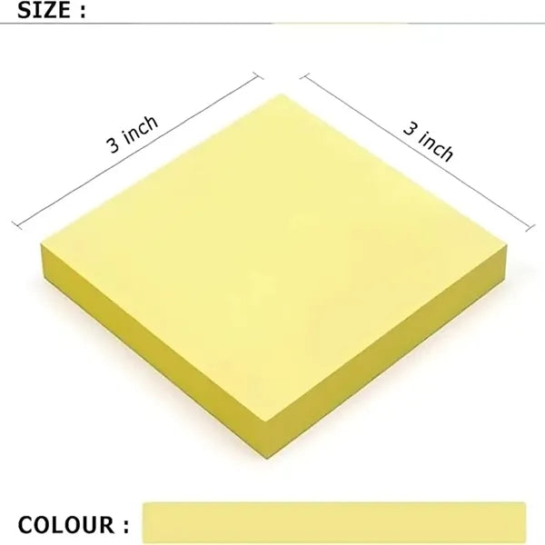 Sticky Notes 3 x 3 Inches