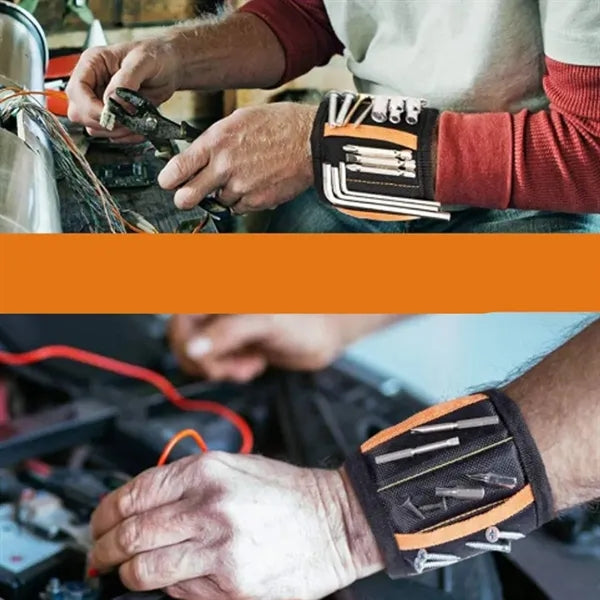Magnetic Wristband Tool Holder for DIY Projects