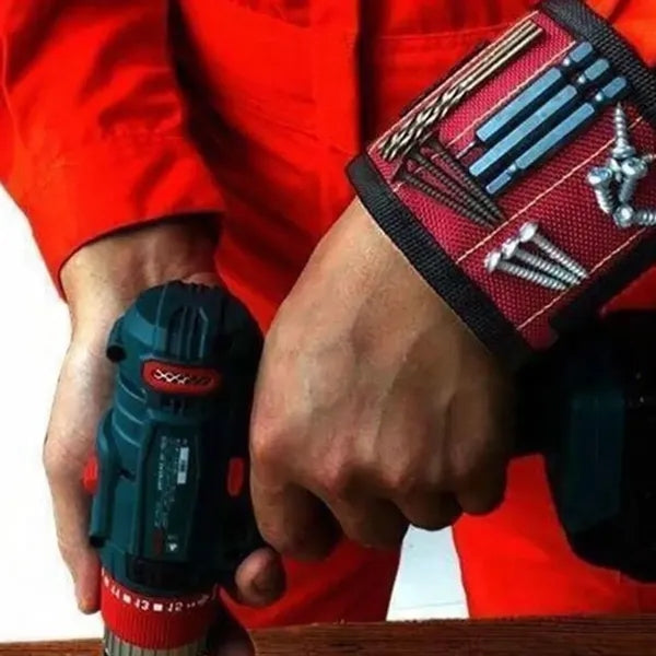 Tactical Magnetic Wrist Strap Tool Organizer