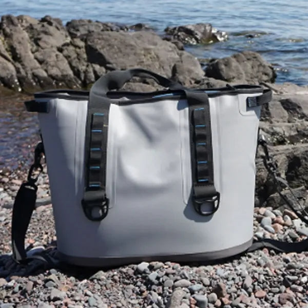 30L Heavy Duty Waterproof Cooler Tote Bag for Outdoor Use