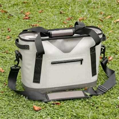 30L Heavy Duty Waterproof Cooler Tote Bag for Outdoor Use