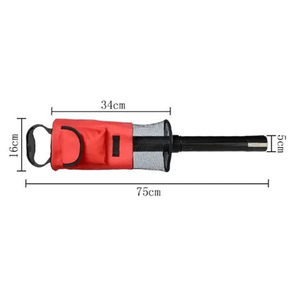 Portable Golf Ball Picker Tube W/ Detachable Mesh Bag
