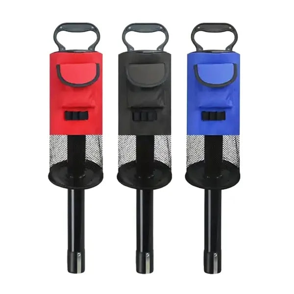Portable Golf Ball Picker Tube W/ Detachable Mesh Bag
