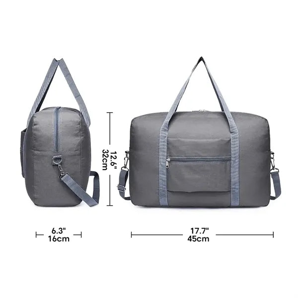 40L Foldable Travel Duffel Bag W/ Luggage Sleeve