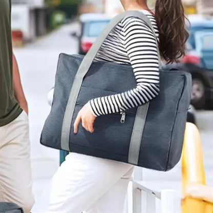 40L Foldable Travel Duffel Bag W/ Luggage Sleeve