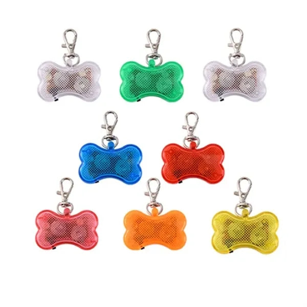 Glow-in-the-Dark LED Pet Tag Pendant