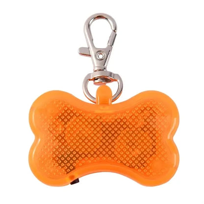 Glow-in-the-Dark LED Pet Tag Pendant
