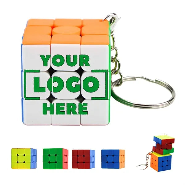 Fun Mini Cube With Keychain